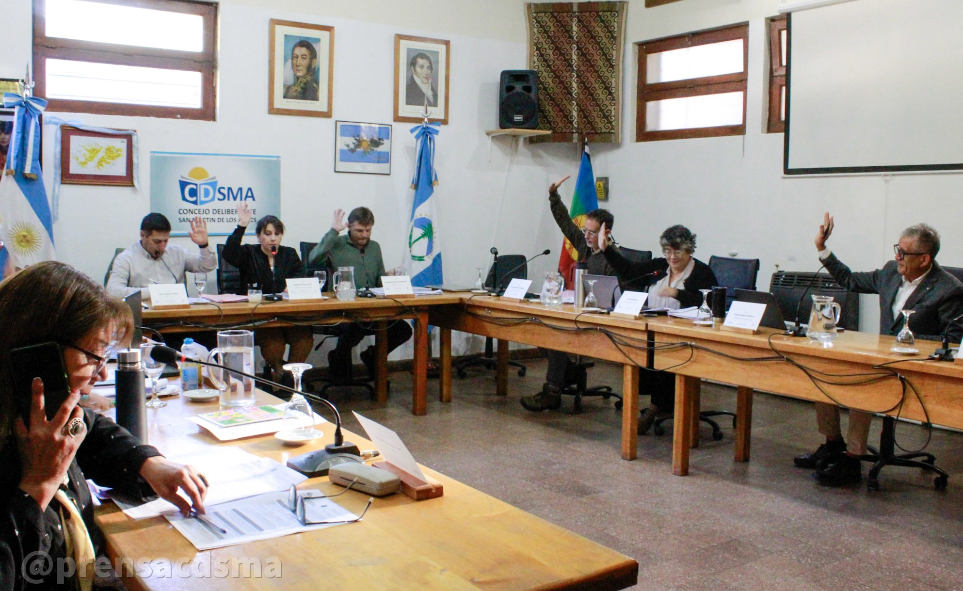 El Concejo aprobó cinco Declaraciones de Interés Municipal en la Sesión N°5